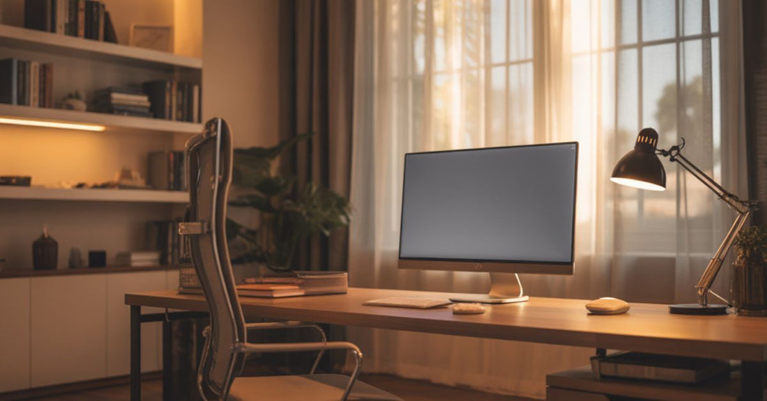 Home Office Lighting That Reduces Eye Strain and Headaches