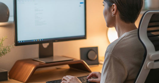 Neck Pain on One Side Only? Your Monitor Is the Problem