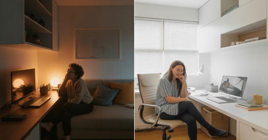 Small Cozy Home Office That Actually Gives You Energy