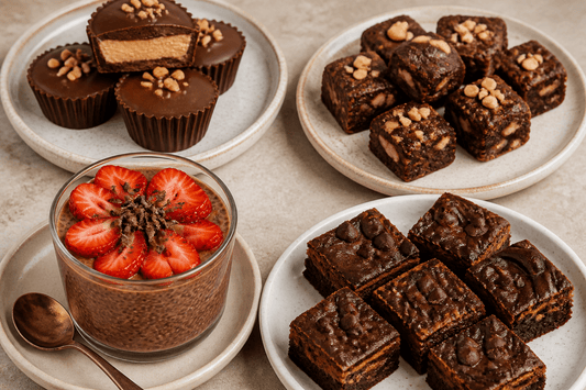 6 High Protein Gluten Free Dairy Free Desserts