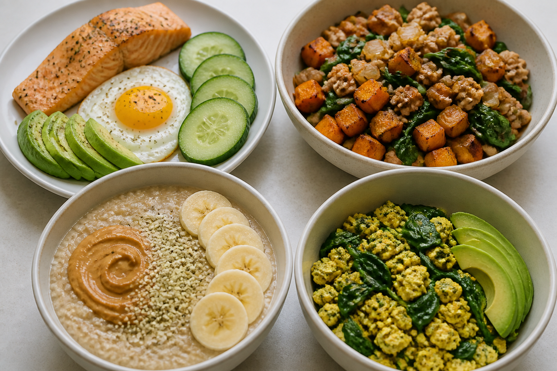 6 High Protein Gluten Free Dairy Free Brain Fog Breakfasts