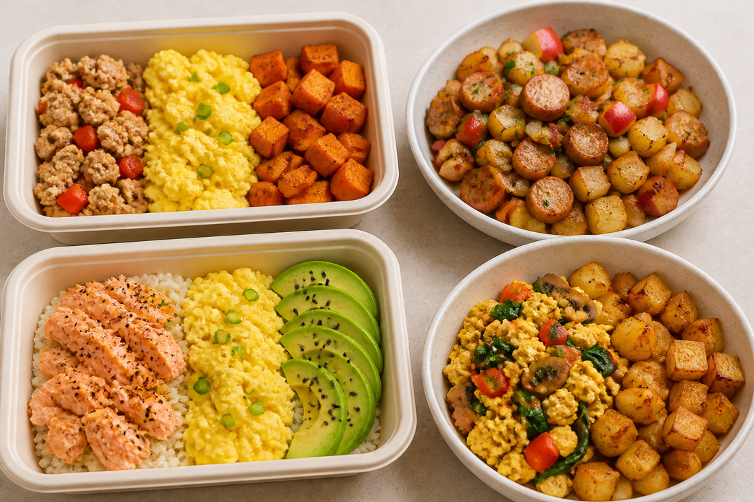 7 Make-Ahead High Protein Gluten Free Dairy Free Breakfasts