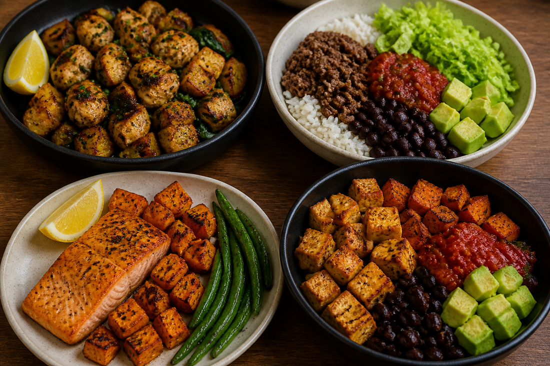 6 One-Pan High Protein Gluten Free Dairy Free Dinners