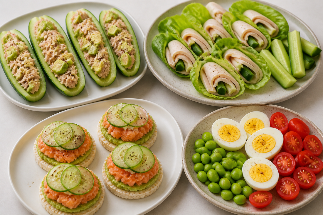 5 No-Cook High Protein Gluten Free Dairy Free Snacks