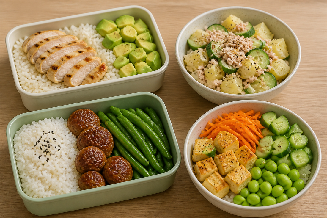 5 High Protein Gluten Free Dairy Free Desk Lunches