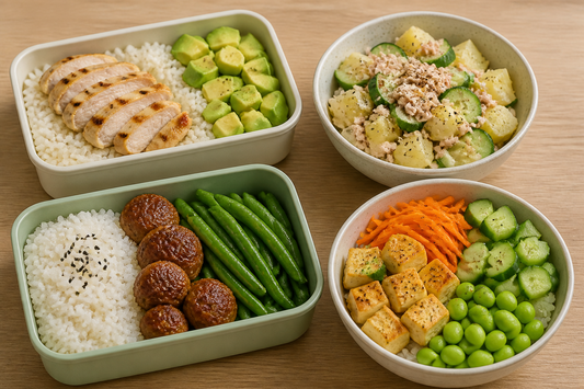5 High Protein Gluten Free Dairy Free Desk Lunches