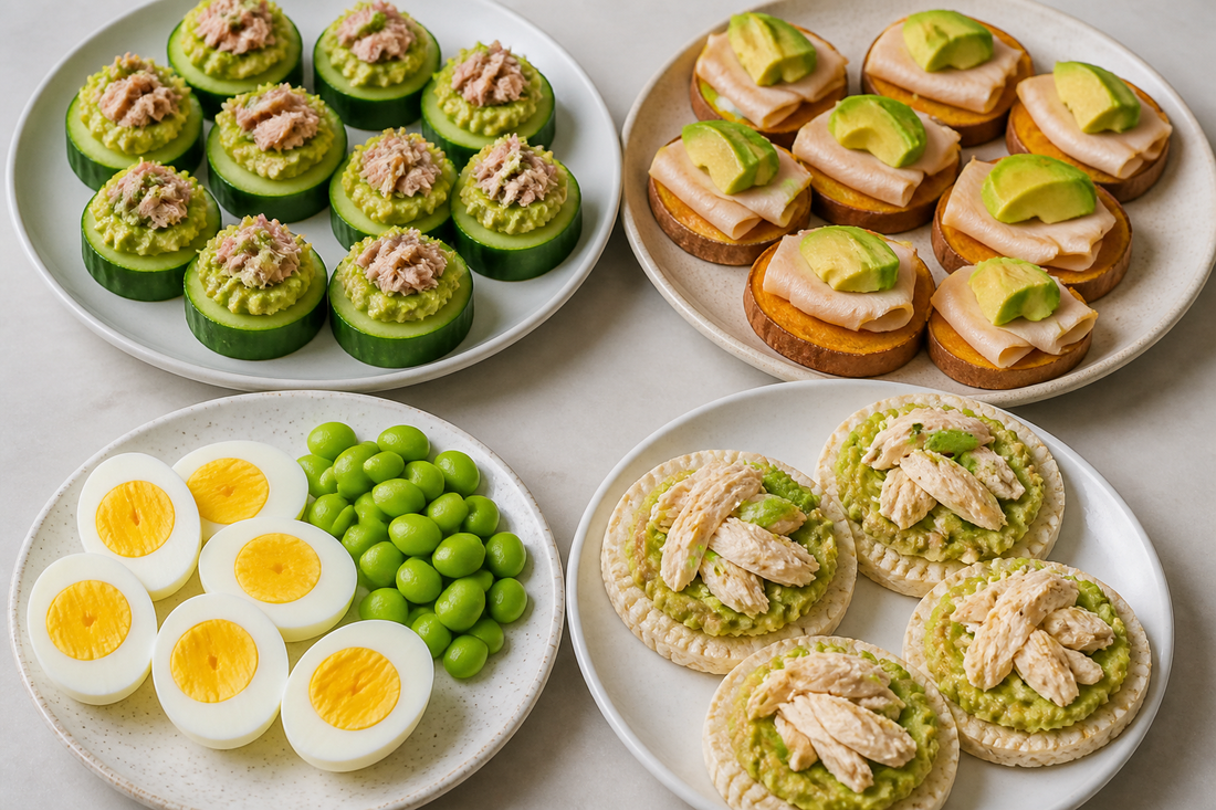 5 High Protein Gluten Free Dairy Free 3-Ingredient Snacks