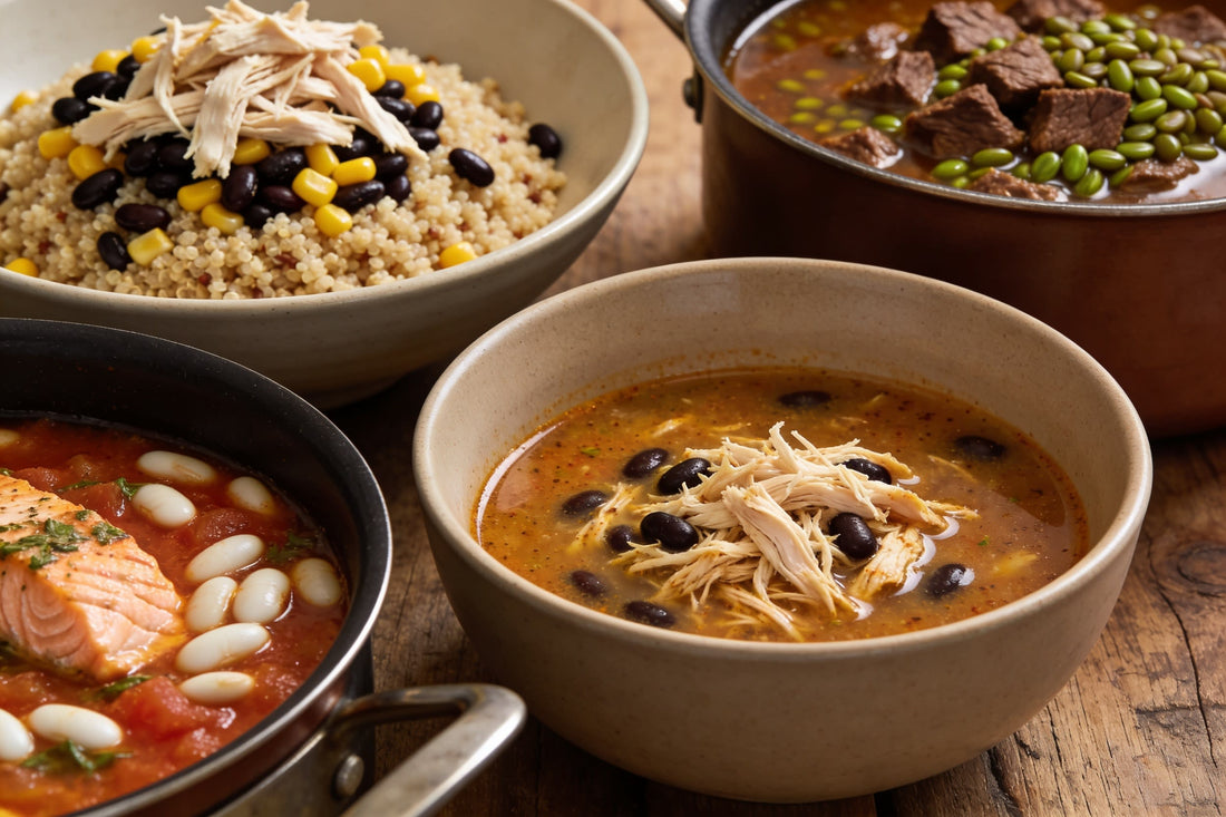 6 Healthy High Protein Crock Pot Meals