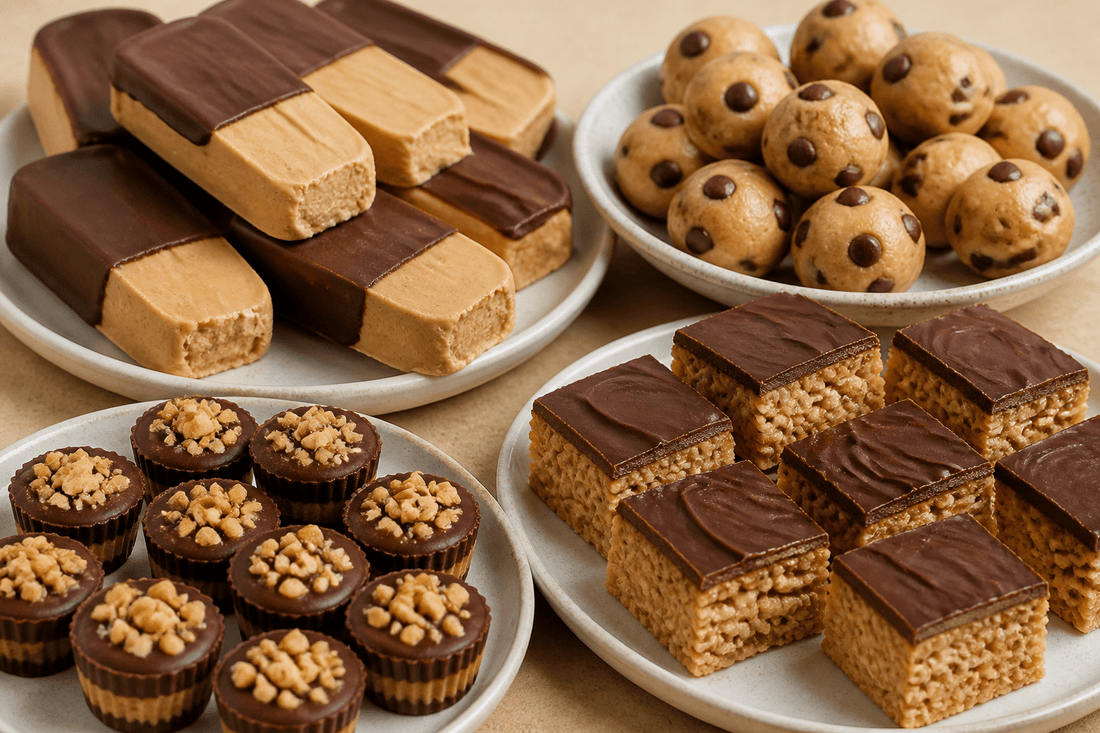 5 No-Bake Gluten Free Dairy Free Peanut Butter Desserts